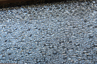 幅604ミリ　スリム幅!! 透かし板が風情を添えるガラス戸　F8580　在庫1枚