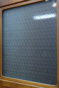 幅607ミリ　ダイヤガラスが輝くスリム幅のガラス戸　F8581　在庫1枚