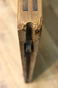 幅607ミリ　ダイヤガラスが輝くスリム幅のガラス戸　F8581　在庫1枚