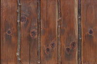 幅853ミリ　古色の風合いが素敵なレトロモダンなガラス戸　F8584　在庫1枚