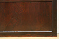 幅900ミリ高さ1877ミリ 珍品‼ 格子から優しい明かりが差し込むスリガラス入り背高いガラス戸　F8588　在庫2枚