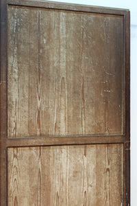 鷹と雉と梅の縁起良い板絵戸セット　F8593　在庫2枚1組