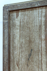 鷹と雉と梅の縁起良い板絵戸セット　F8593　在庫2枚1組