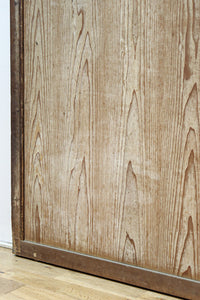 鷹と雉と梅の縁起良い板絵戸セット　F8593　在庫2枚1組