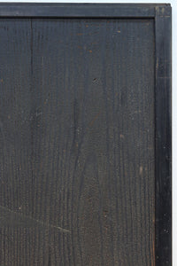 幅860ミリ　東海道から望む富士を描いたのか風情漂う素晴らしい板絵戸セット　F8594　在庫2枚1組