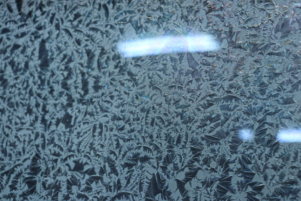 稀少幅1100ミリ　縦格子と結霜ガラスの小窓が上品な幅広大阪格子戸　F8596　在庫4枚