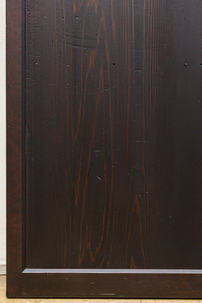 幅897ミリ　面取りされた格子で風合い豊かな格子戸　F8599　在庫1枚