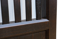 幅897ミリ　面取りされた格子で風合い豊かな格子戸　F8599　在庫1枚