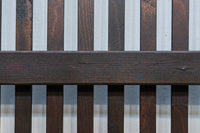 幅897ミリ　面取りされた格子で風合い豊かな格子戸　F8599　在庫1枚