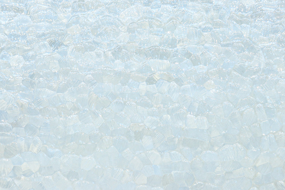 幅883ミリ　大判のプレスガラスで開放感溢れるレトロガラス戸　F8601　在庫4枚