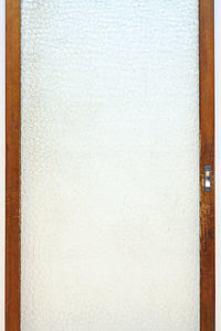 幅883ミリ　大判のプレスガラスで開放感溢れるレトロガラス戸　F8601　在庫4枚