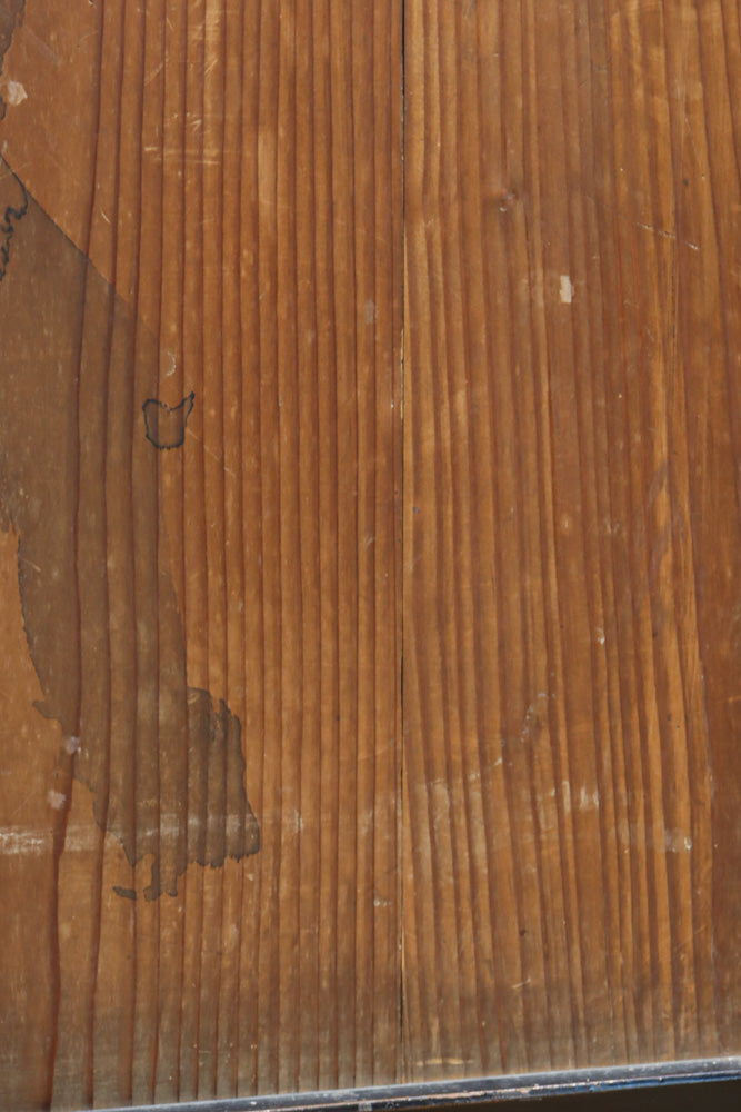 牡丹と白梅の花で上品な板絵戸セット　F8602b　在庫2枚1組