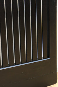 幅953ミリ　平格子が美しく並ぶ全面幅広格子戸　F8606　在庫1枚