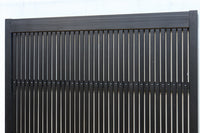 幅953ミリ　平格子づくりで風格のある全面幅広格子戸　F8607　在庫3枚