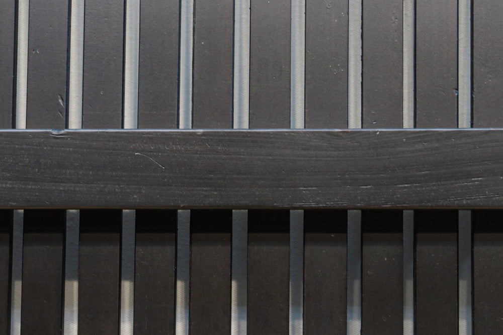 幅953ミリ　平格子づくりで風格のある全面幅広格子戸　F8607　在庫3枚