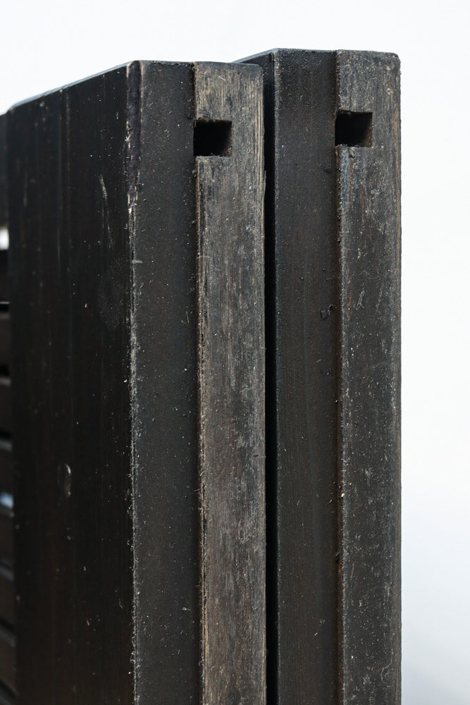 幅953ミリ　平格子づくりで風格のある全面幅広格子戸　F8607　在庫3枚