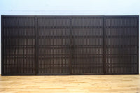 968ミリ　凛とした佇まいの全面平格子戸　F8608　在庫4枚