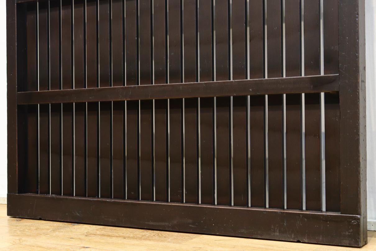 968ミリ　凛とした佇まいの全面平格子戸　F8608　在庫4枚