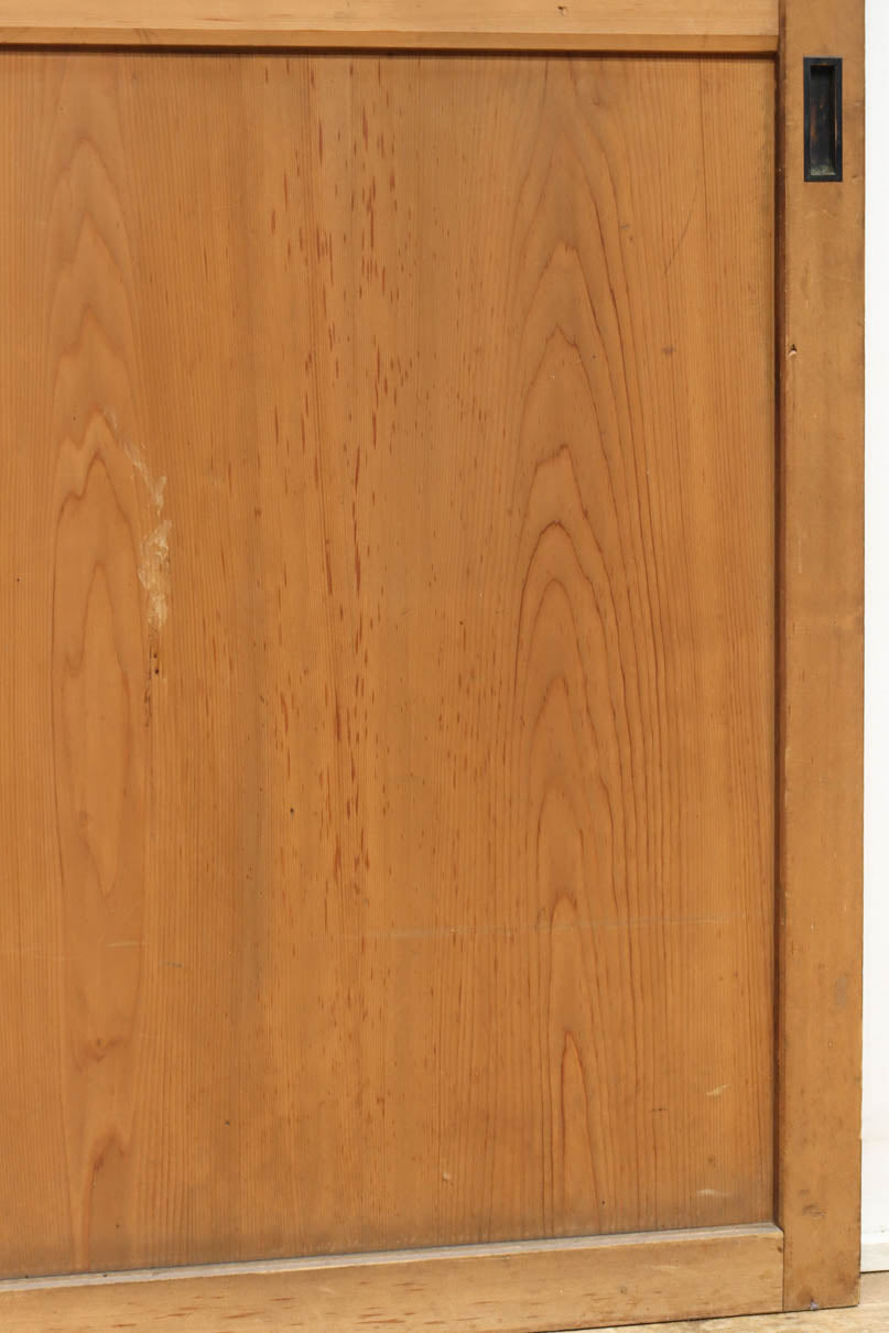 稀少幅707ミリ　穏やかな杢目が映えるスリム板戸　F8611　在庫3枚