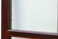 昭和レトロ!! 色ガラスの配色が爽やかなガラス戸　F8613　在庫2枚