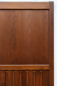 幅930ミリ　穏やかな色彩で風情溢れる無双板戸　F8616　在庫3枚