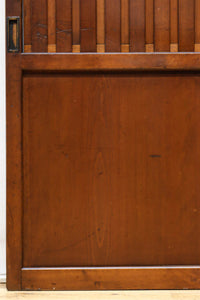 幅930ミリ　穏やかな色彩で風情溢れる無双板戸　F8616　在庫3枚