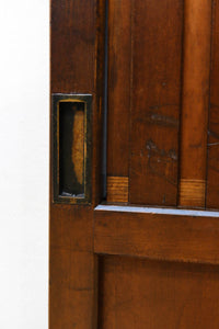 幅930ミリ　穏やかな色彩で風情溢れる無双板戸　F8616　在庫3枚