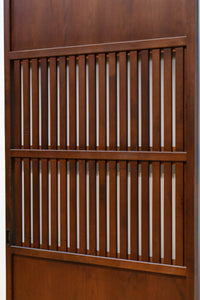 幅930ミリ　穏やかな色彩で風情溢れる無双板戸　F8616　在庫3枚