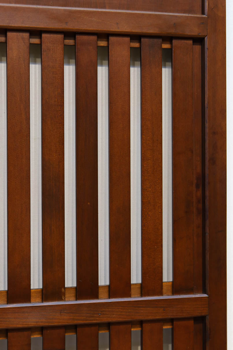 幅930ミリ　穏やかな色彩で風情溢れる無双板戸　F8616　在庫3枚