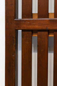 幅930ミリ　穏やかな色彩で風情溢れる無双板戸　F8616　在庫3枚