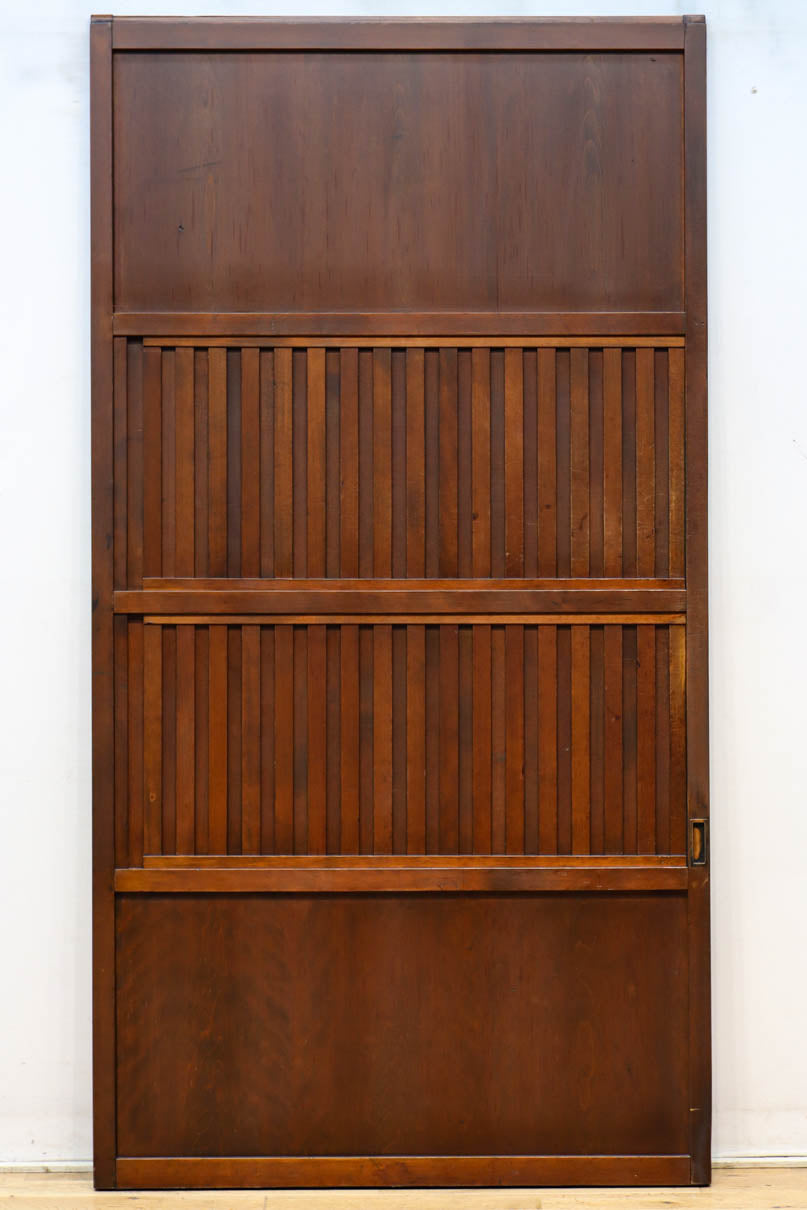 幅930ミリ　穏やかな色彩で風情溢れる無双板戸　F8616　在庫3枚