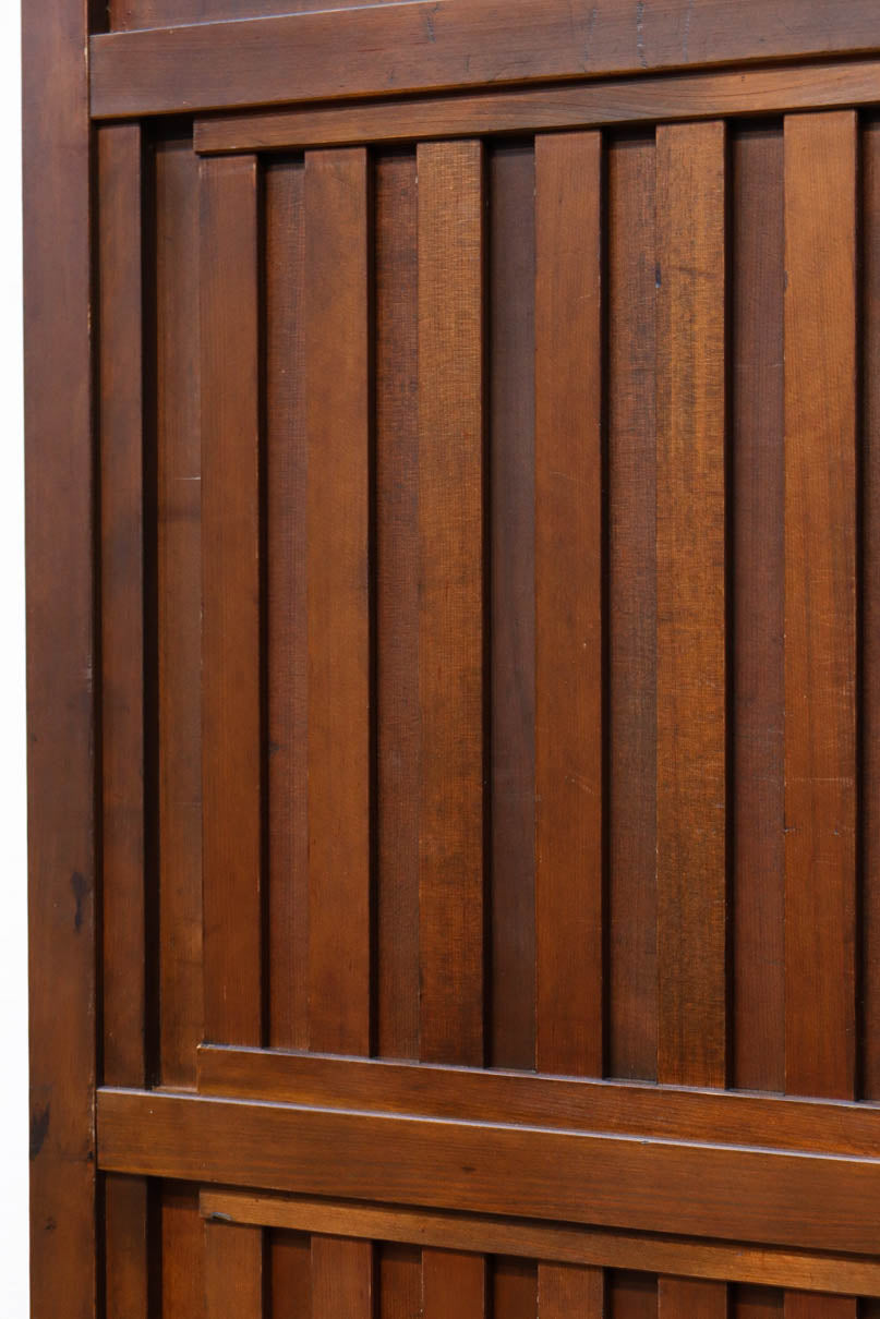 幅930ミリ　穏やかな色彩で風情溢れる無双板戸　F8616　在庫3枚