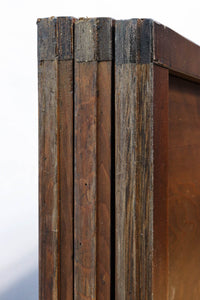 幅930ミリ　穏やかな色彩で風情溢れる無双板戸　F8616　在庫3枚