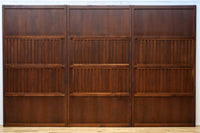 幅930ミリ　穏やかな色彩で風情溢れる無双板戸　F8616　在庫3枚