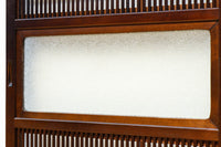 幅670ミリ　スリムサイズ！！ 杢目が浮かぶ古色の色彩で風情高まる大阪格子戸　F8620　在庫4枚