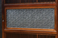 幅670ミリ　スリムサイズ！！ 杢目が浮かぶ古色の色彩で風情高まる大阪格子戸　F8620　在庫4枚