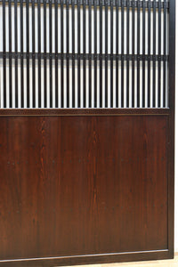 Wide lattice door F8650