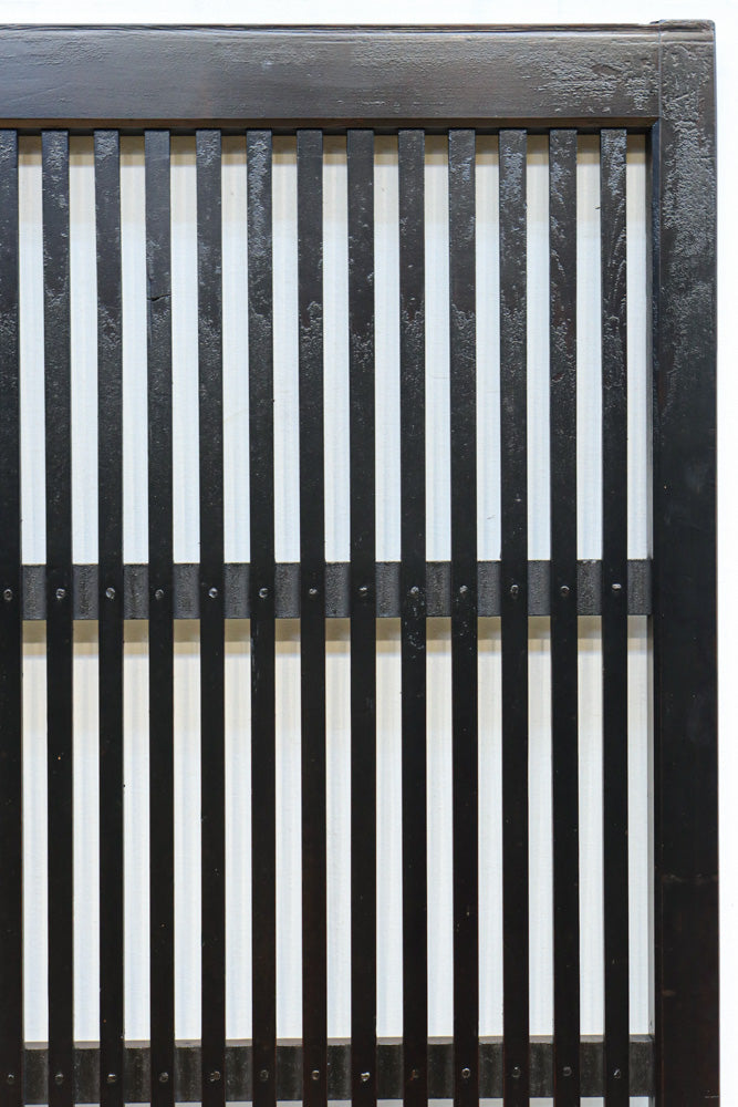 Wide lattice door F8650