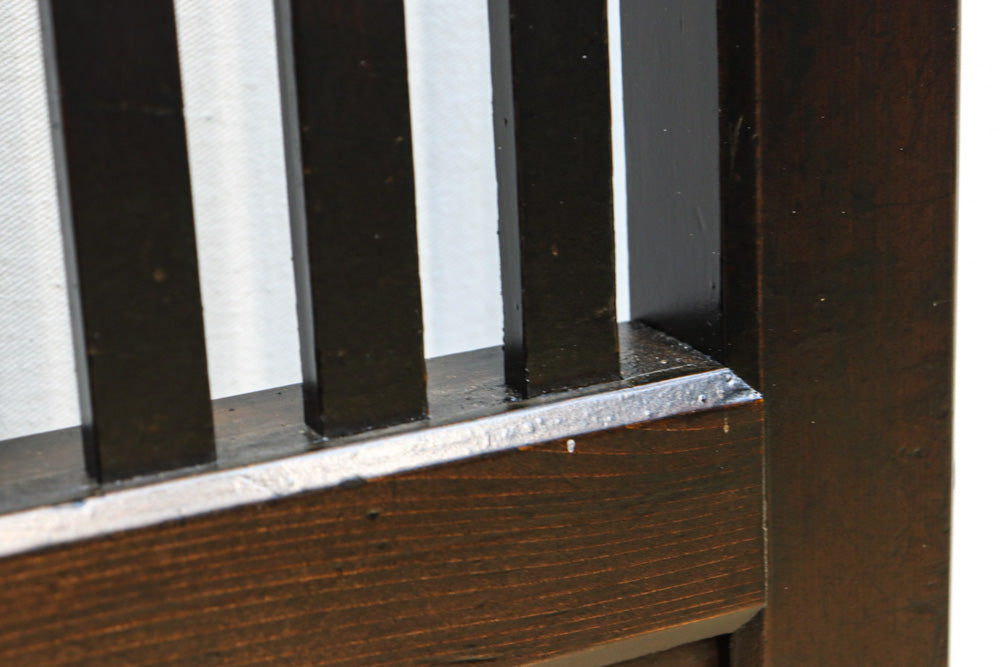 Wide lattice door F8650