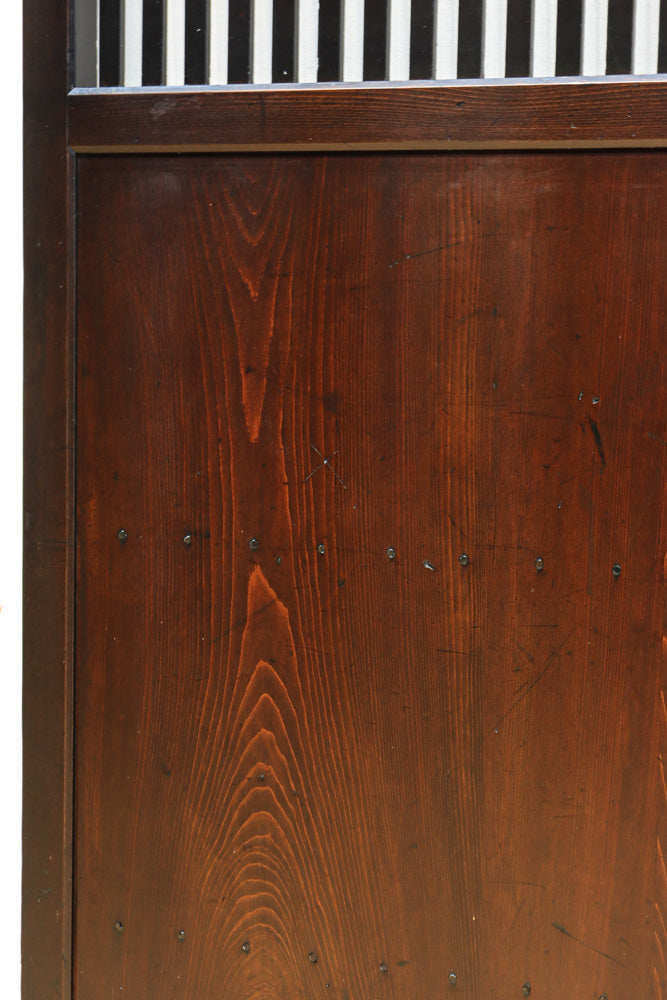 Wide lattice door F8650