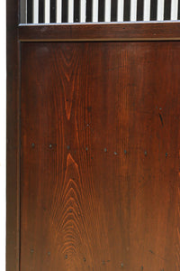 Wide lattice door F8650