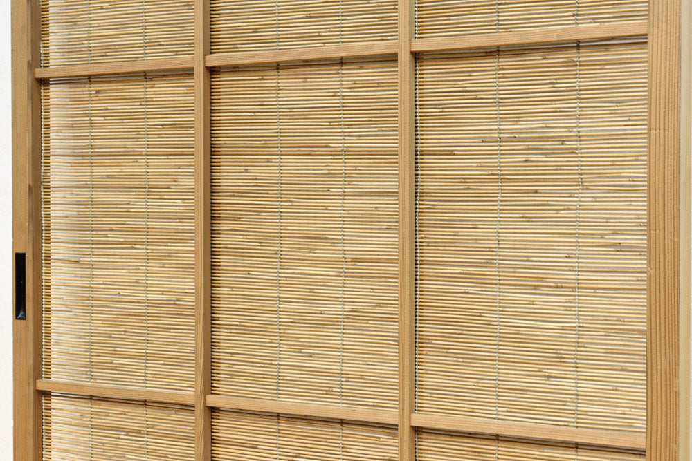 Bamboo Blind Door F8702a
