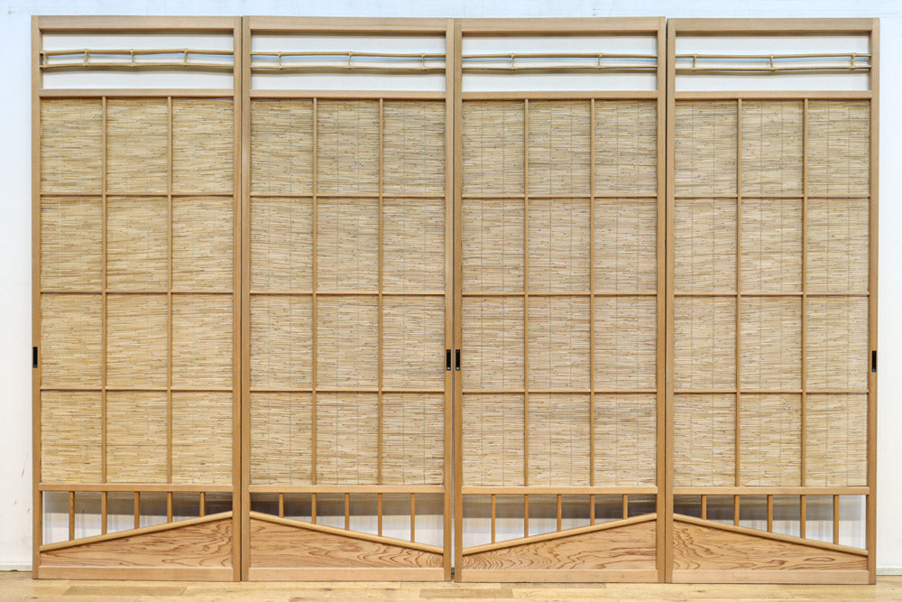 Bamboo Blind Door F8702a