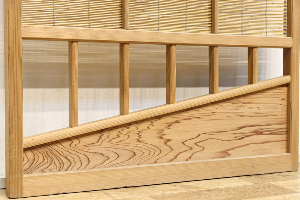 Bamboo Blind Door F8702a