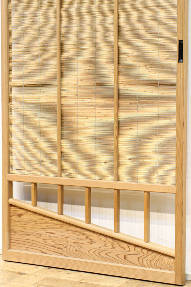 Bamboo Blind Door F8702a