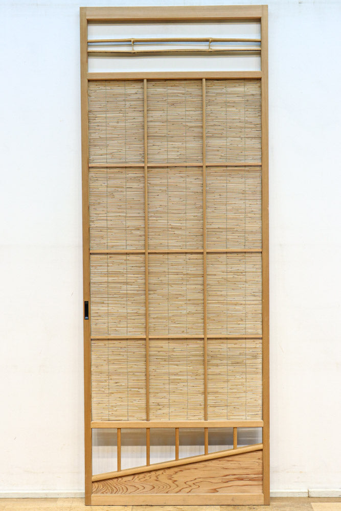 Bamboo Blind Door F8702a