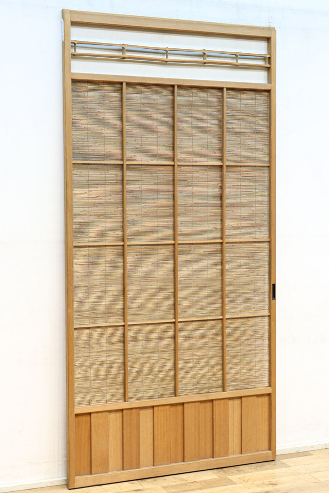Bamboo Blind Door F8703a