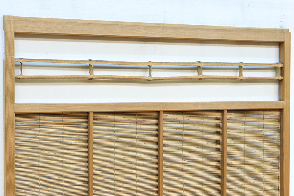 Bamboo Blind Door F8703a