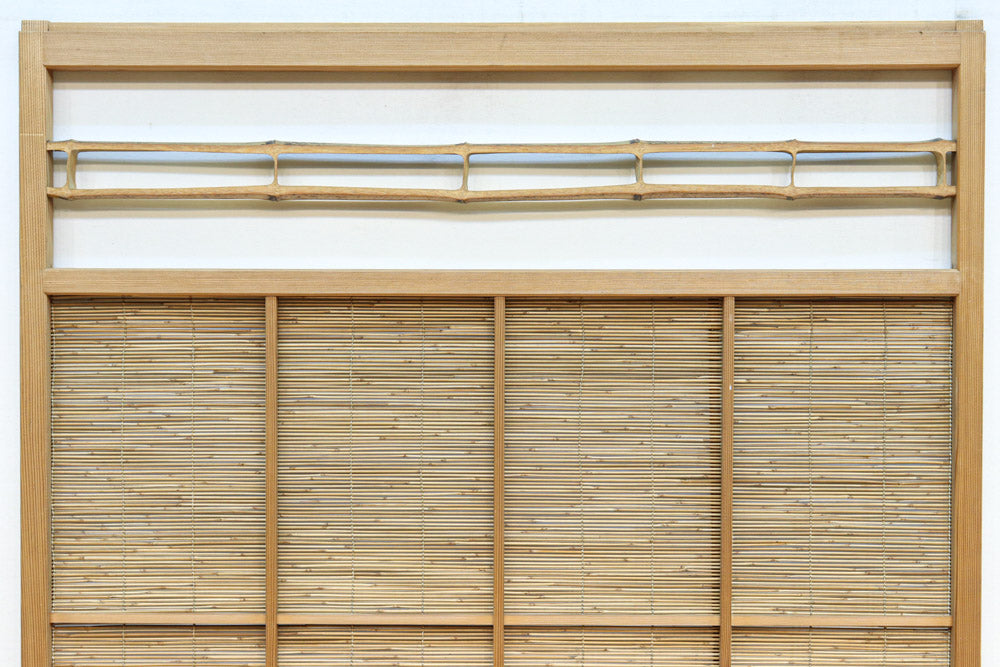 Bamboo Blind Door F8703a