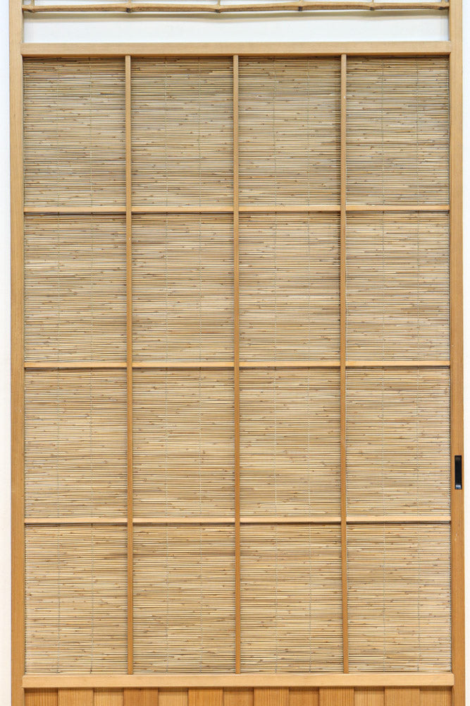 Bamboo Blind Door F8703a